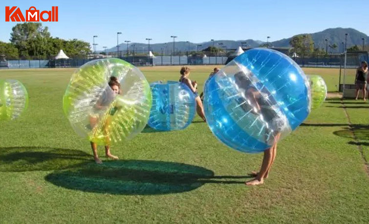 show zorb ball to the public